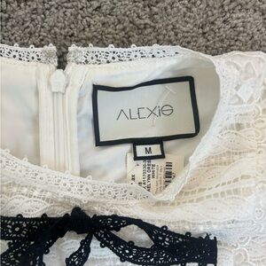 Alexis lace dress with bows